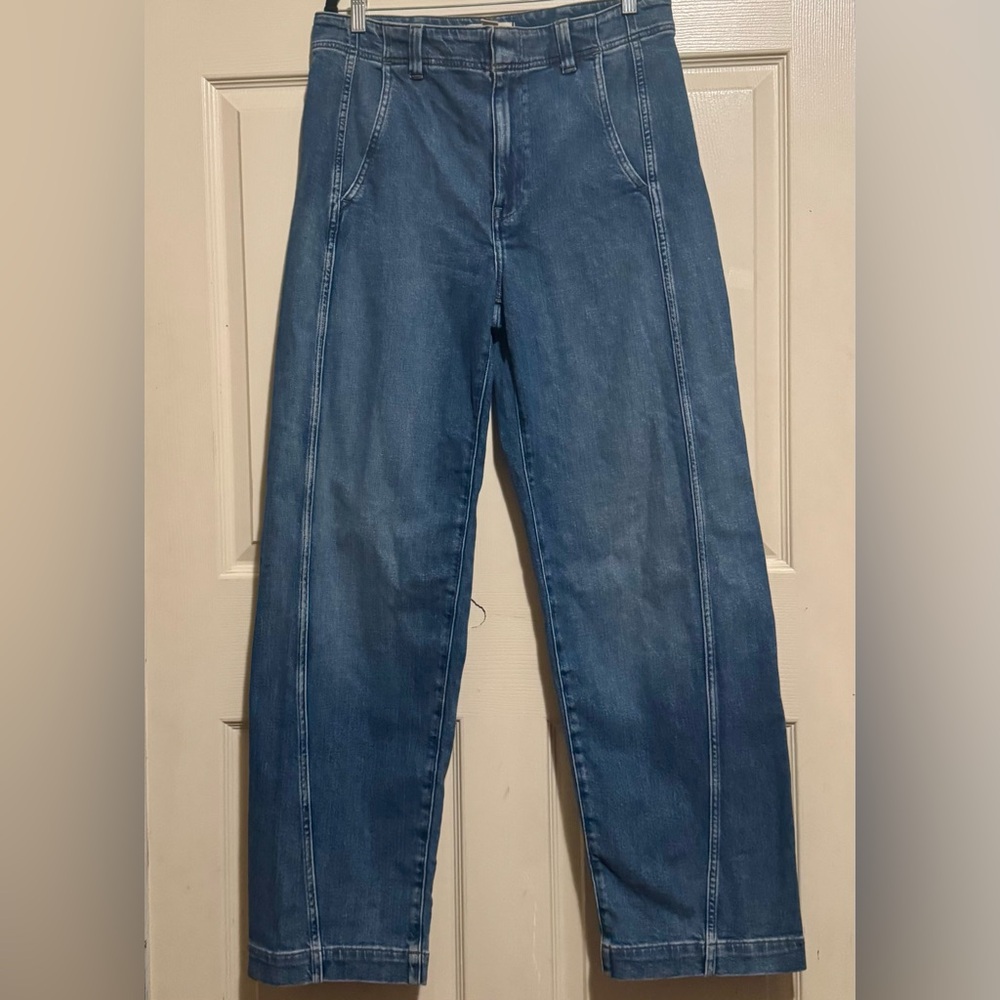 Madewell Straight-Leg Women’s Jeans in Mid Blue Wash, Sz 30
96% Cotton NWT